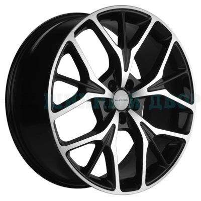 5*108 20" Et47 8J Khomen Wheels KHW2012 (Chery Tiggo 8/8 Pro/Pro Max) 60.1 Black-FP