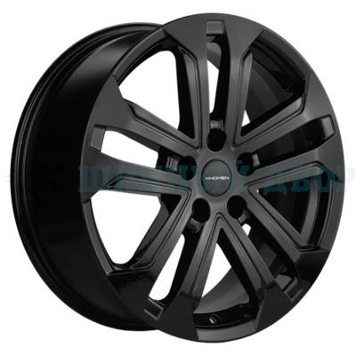 5*110 18" Et50 7J Khomen Wheels KHW1803 (CS35/CS35 Plus) 63.3 Black
