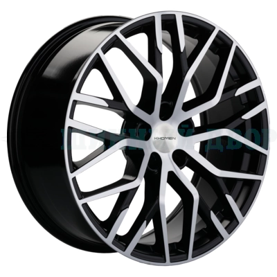 5*114.3 20" Et35 8.5J Khomen Wheels KHW2005 (Toyota/Lexus) 60.1 Black-FP
