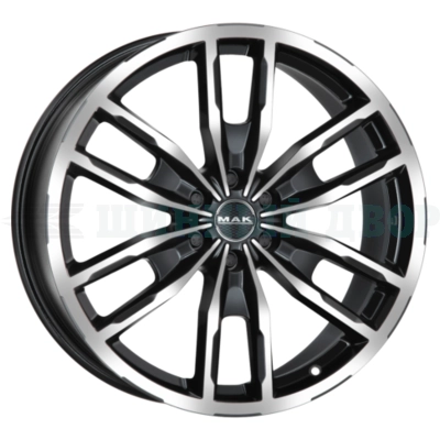 6*139.7 20" Et38 9J MAK Peak 67.1 Black mirror